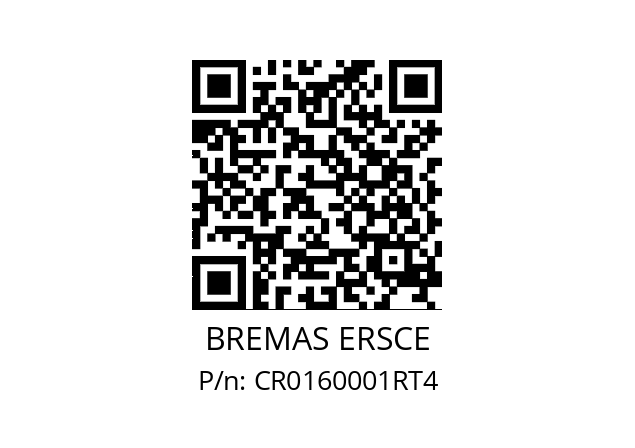   BREMAS ERSCE CR0160001RT4