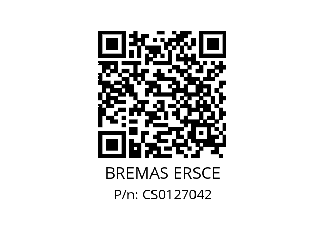   BREMAS ERSCE CS0127042