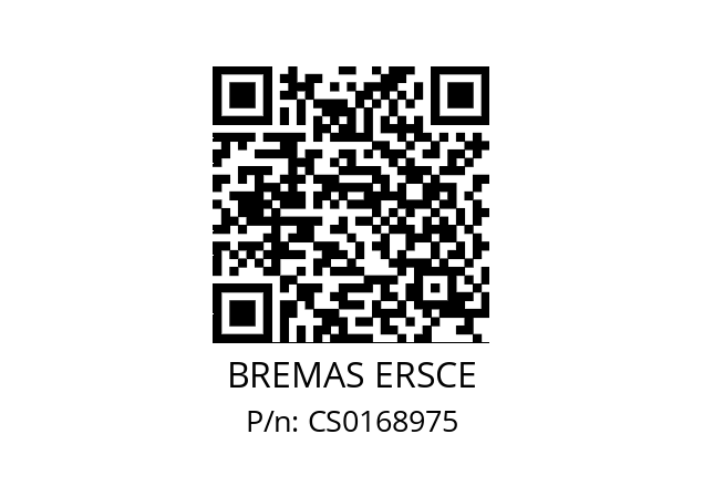   BREMAS ERSCE CS0168975