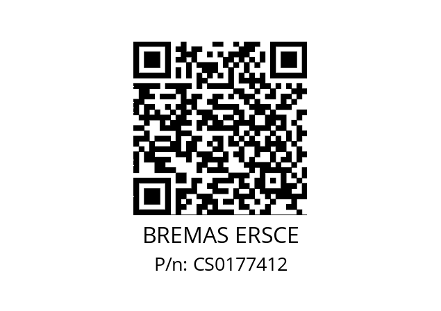   BREMAS ERSCE CS0177412