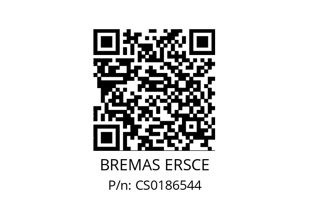   BREMAS ERSCE CS0186544