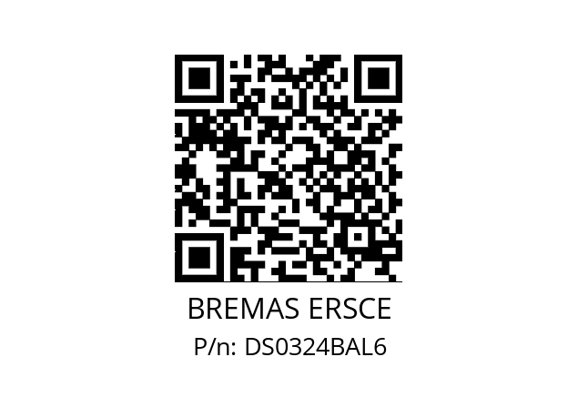   BREMAS ERSCE DS0324BAL6