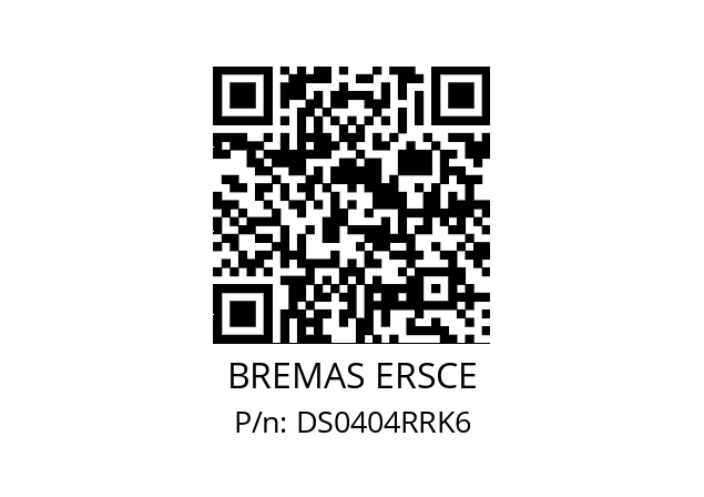   BREMAS ERSCE DS0404RRK6