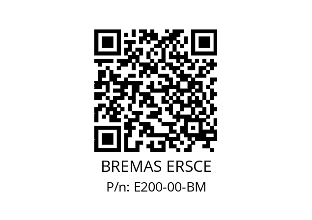   BREMAS ERSCE E200-00-BM