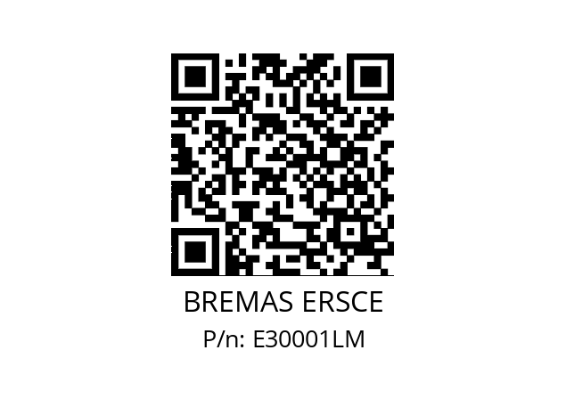   BREMAS ERSCE E30001LM