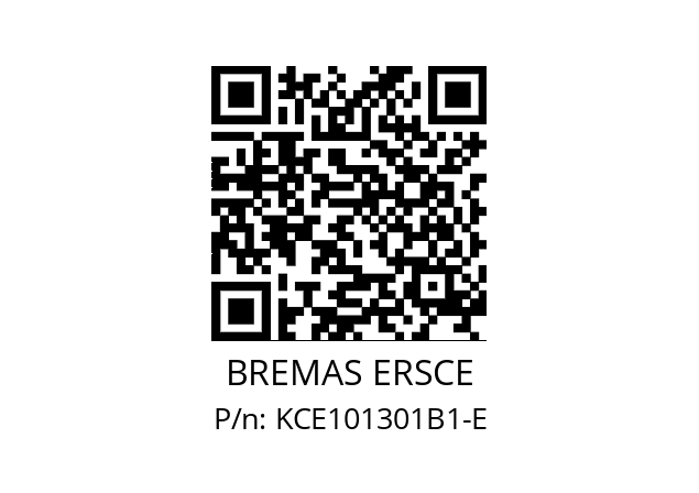   BREMAS ERSCE KCE101301B1-E