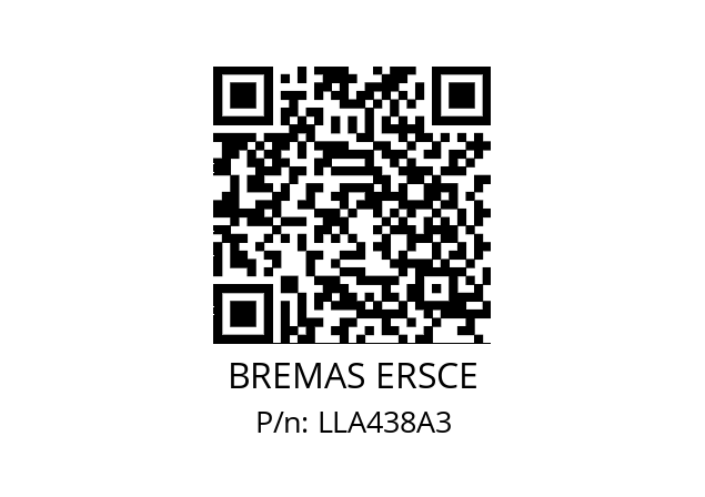   BREMAS ERSCE LLA438A3