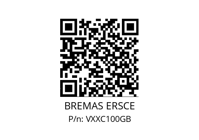   BREMAS ERSCE VXXC100GB