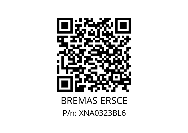   BREMAS ERSCE XNA0323BL6