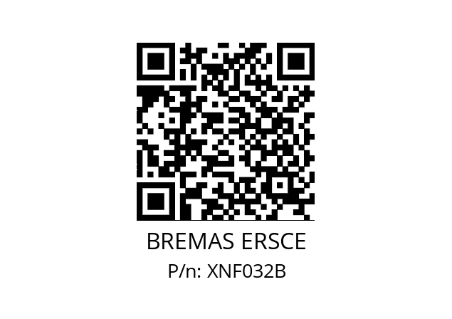   BREMAS ERSCE XNF032B