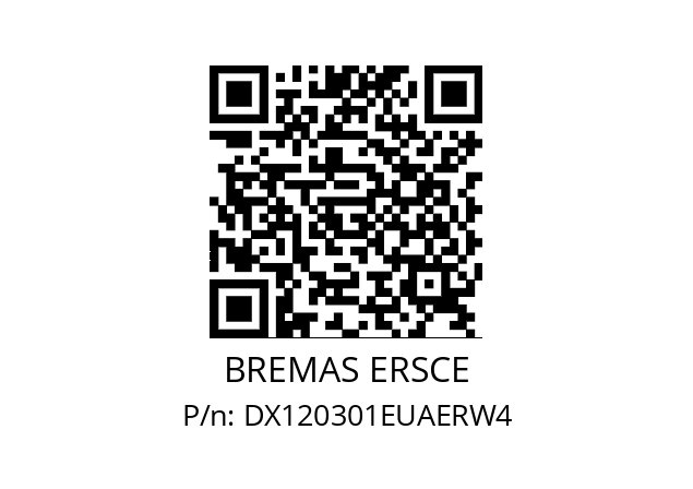   BREMAS ERSCE DX120301EUAERW4