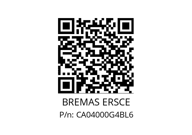   BREMAS ERSCE CA04000G4BL6