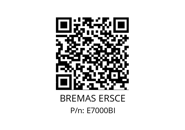   BREMAS ERSCE E7000BI