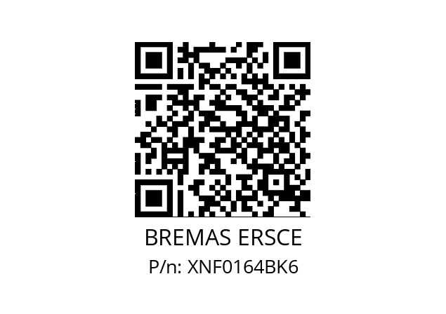   BREMAS ERSCE XNF0164BK6