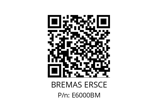   BREMAS ERSCE E6000BM