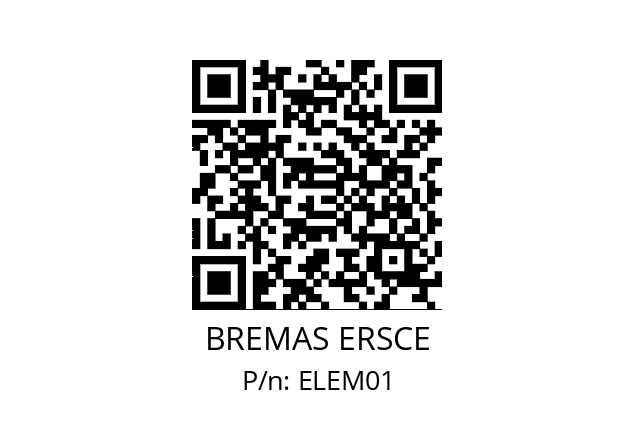   BREMAS ERSCE ELEM01