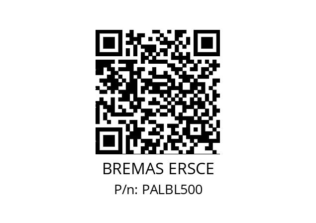   BREMAS ERSCE PALBL500