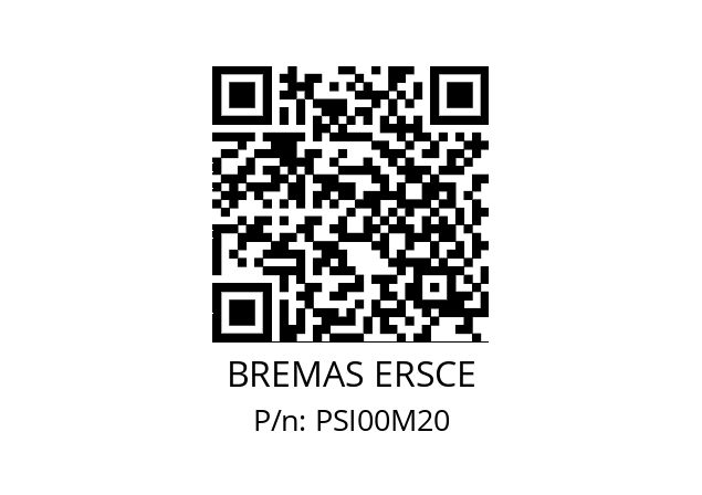   BREMAS ERSCE PSI00M20