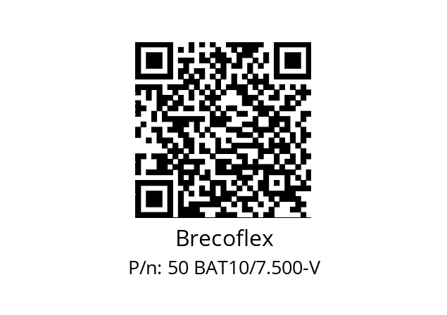   Brecoflex 50 BAT10/7.500-V