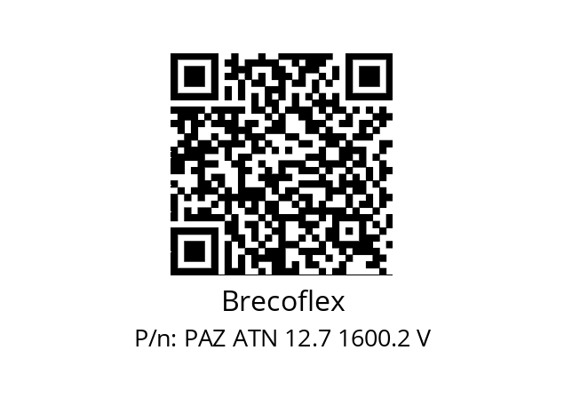   Brecoflex PAZ ATN 12.7 1600.2 V