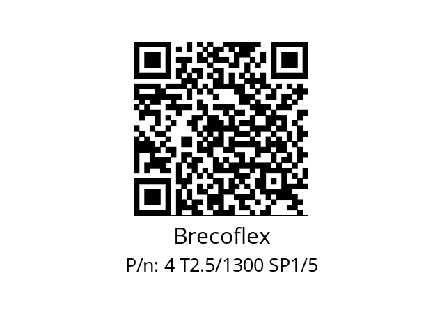   Brecoflex 4 T2.5/1300 SP1/5