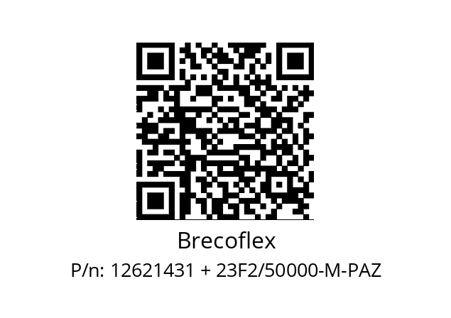   Brecoflex 12621431 + 23F2/50000-M-PAZ