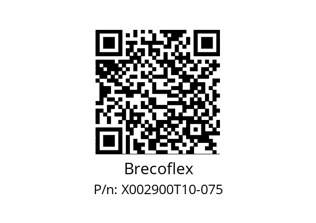   Brecoflex X002900T10-075