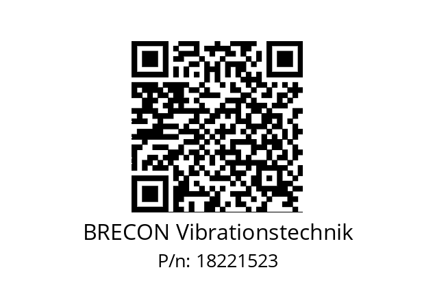   BRECON Vibrationstechnik 18221523