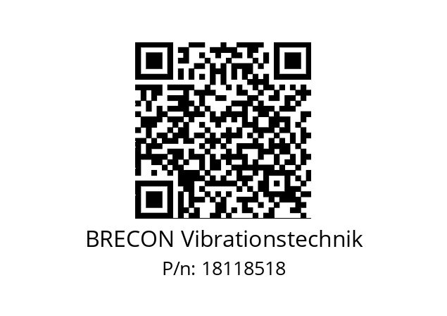   BRECON Vibrationstechnik 18118518