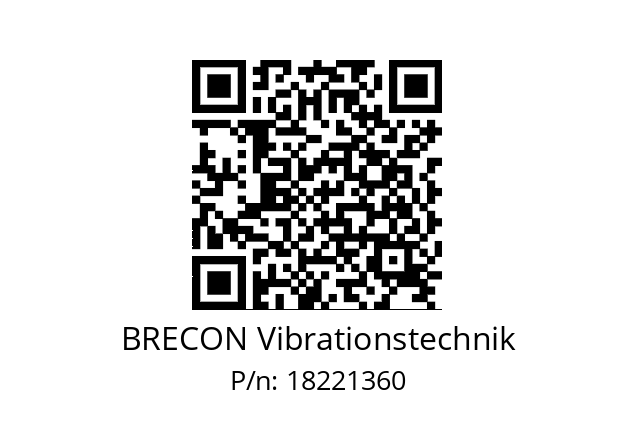   BRECON Vibrationstechnik 18221360