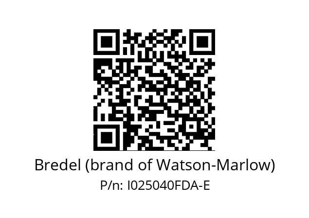   Bredel (brand of Watson-Marlow) I025040FDA-E