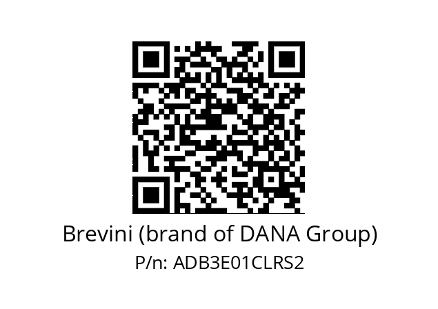   Brevini (brand of DANA Group) ADB3E01CLRS2