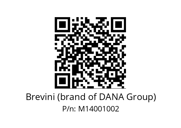   Brevini (brand of DANA Group) М14001002