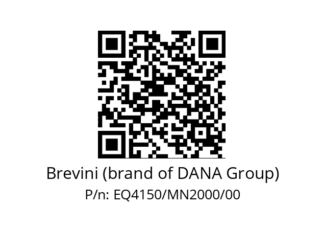   Brevini (brand of DANA Group) EQ4150/MN2000/00