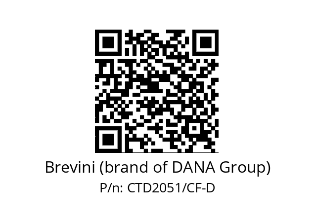   Brevini (brand of DANA Group) CTD2051/CF-D