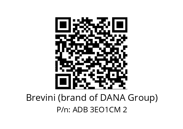   Brevini (brand of DANA Group) ADB 3EO1CM 2