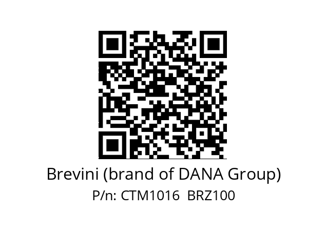   Brevini (brand of DANA Group) CTM1016  BRZ100