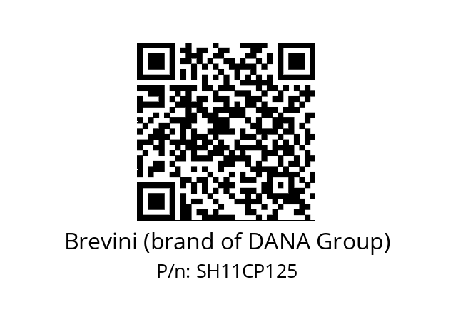   Brevini (brand of DANA Group) SH11CP125