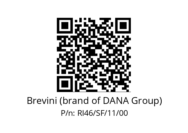   Brevini (brand of DANA Group) RI46/SF/11/00