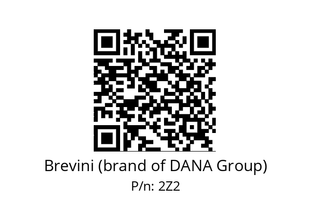   Brevini (brand of DANA Group) 2Z2