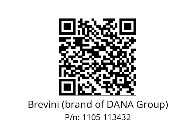   Brevini (brand of DANA Group) 1105-113432