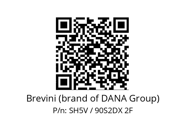   Brevini (brand of DANA Group) SH5V / 90S2DX 2F