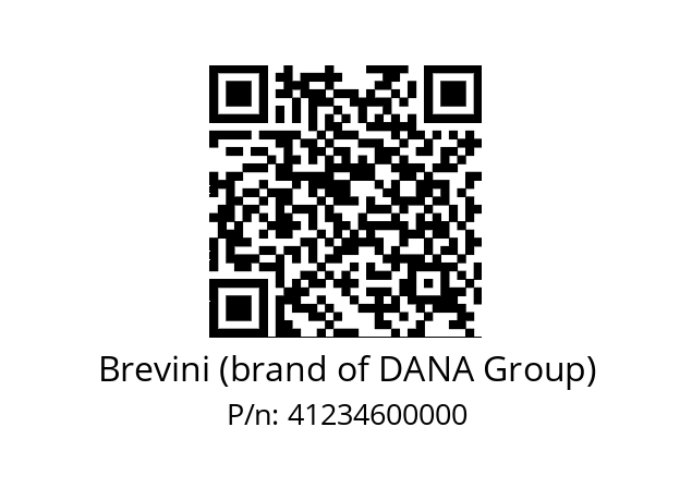   Brevini (brand of DANA Group) 41234600000