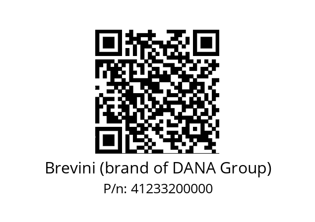   Brevini (brand of DANA Group) 41233200000