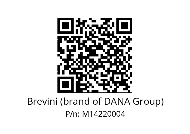   Brevini (brand of DANA Group) M14220004