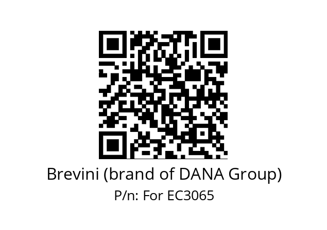   Brevini (brand of DANA Group) For EC3065