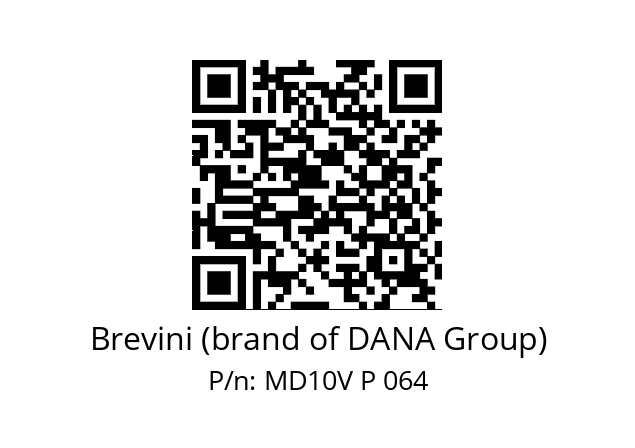   Brevini (brand of DANA Group) MD10V P 064