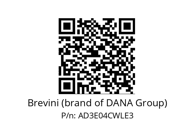   Brevini (brand of DANA Group) AD3E04CWLE3