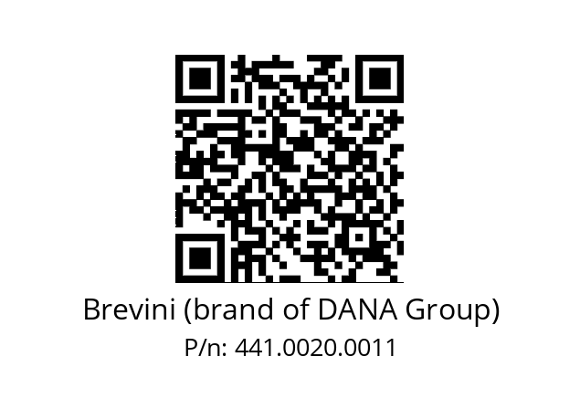   Brevini (brand of DANA Group) 441.0020.0011