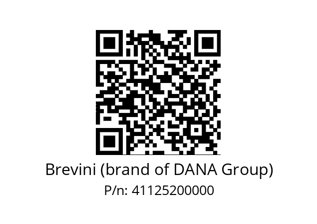   Brevini (brand of DANA Group) 41125200000